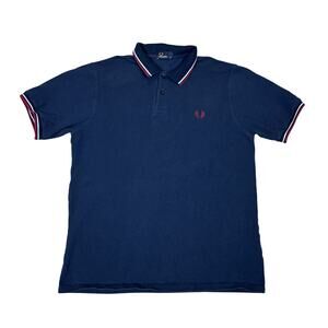 Fred Perry M3600 Twin Tipped Polo Shirt Men's XL Preppy Golf